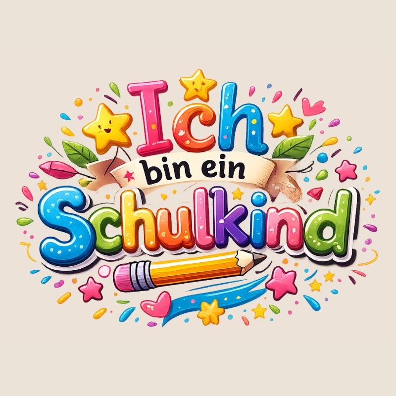 Ich bin ein Schulkind Einschulung Geschenk