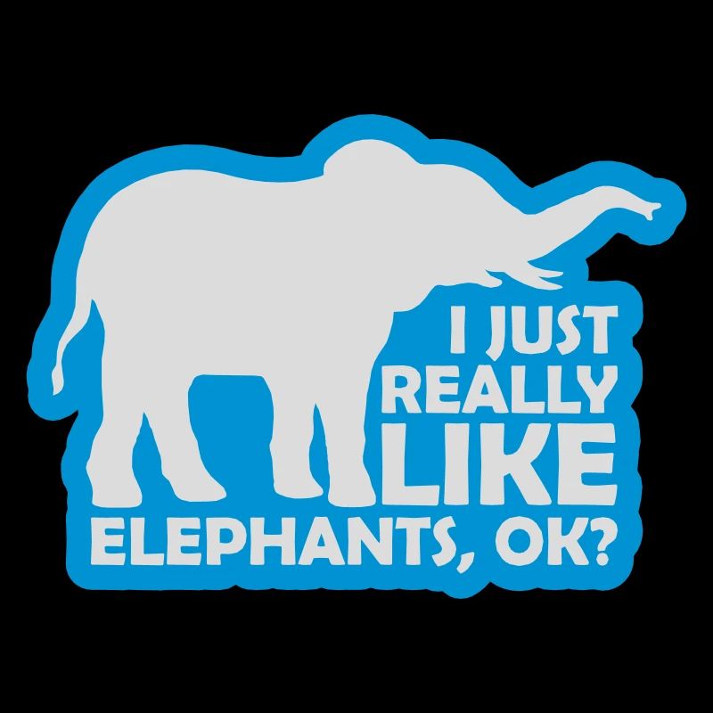 Spruch really like elephants