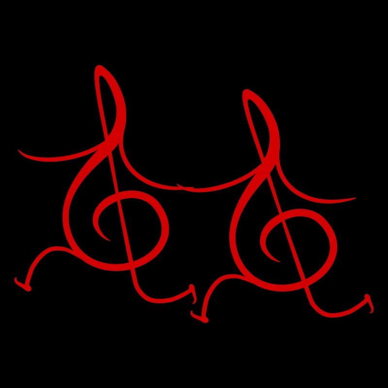 2 Music clef note hands holding love
