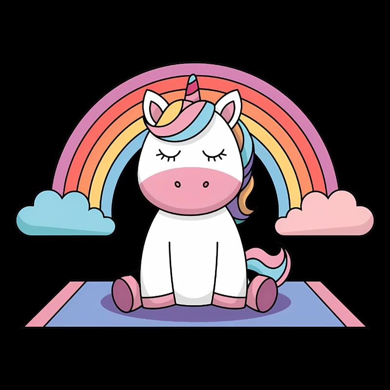 Yoga Einhorn