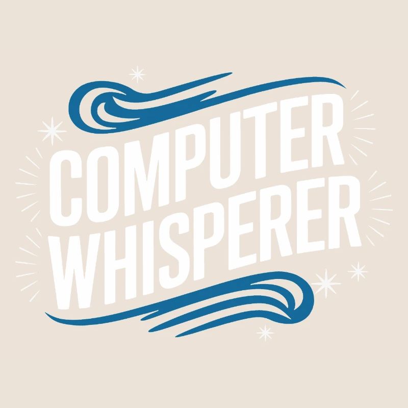 Technischer Support Computerfreak Nerd