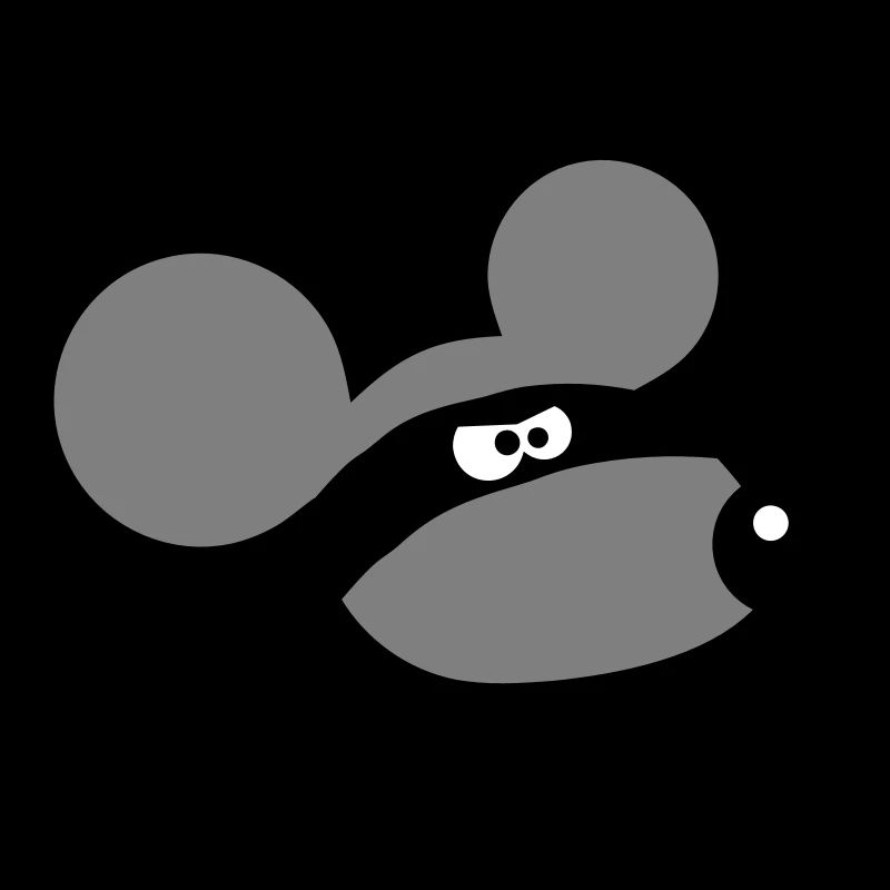 Mouse Evil Robber Ninja Raid Thief Cloth Eyes