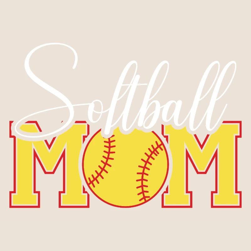 Softball Mama Emblem