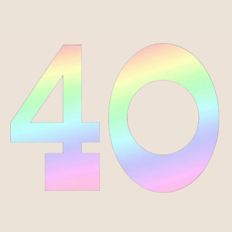 40 pastel colours