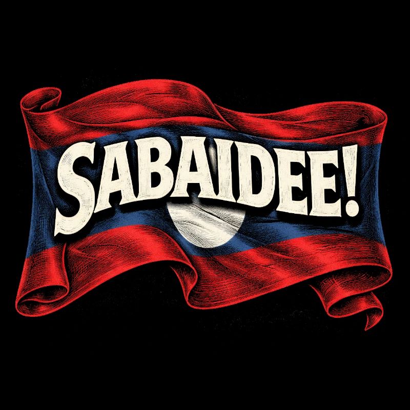 Laos Laotian Root Sabaidee!