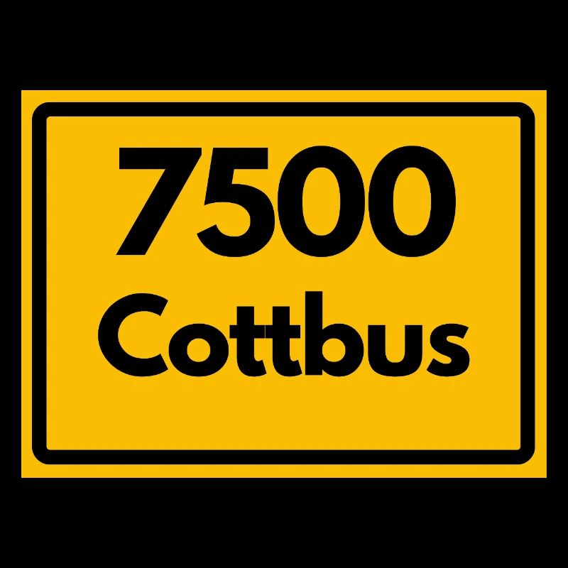ANCIEN CODE POSTAL RETRO 7500 COTTBUS