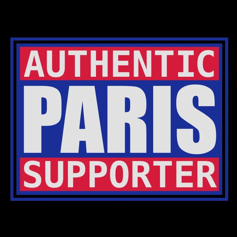 Authentic Paris supporter