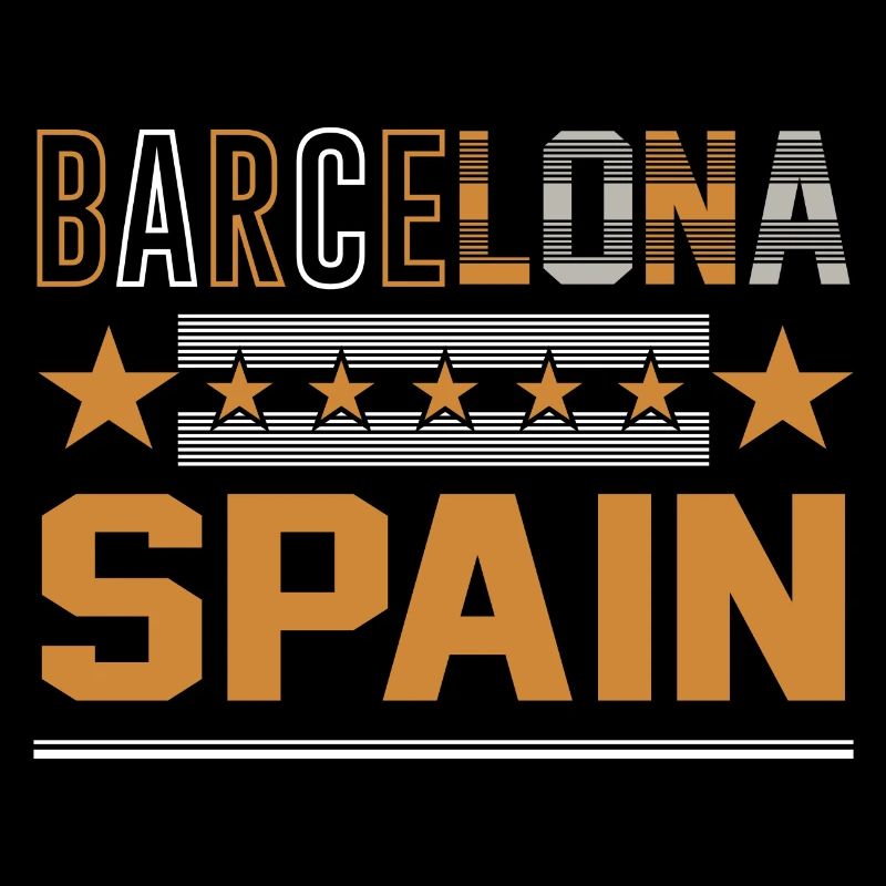 Barcelone Espagne Design rétro