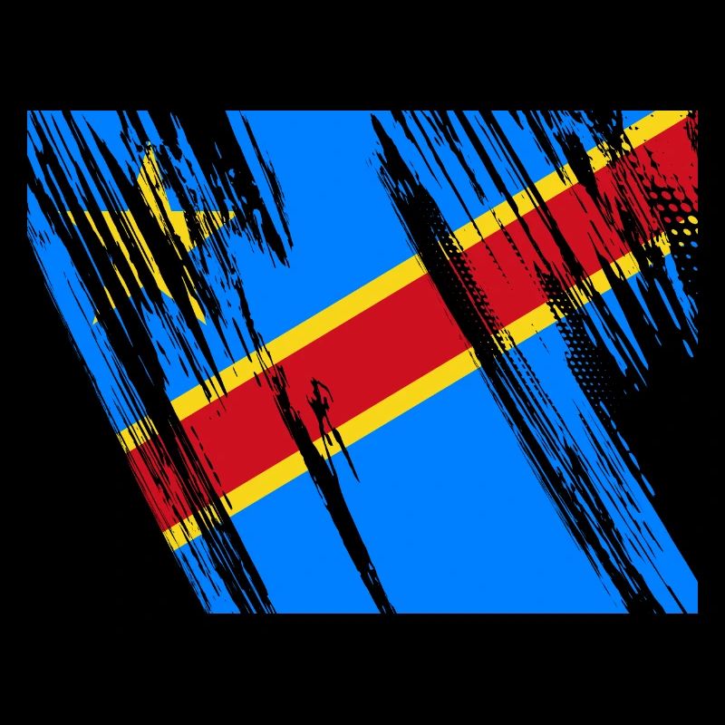 Kongo Flagge