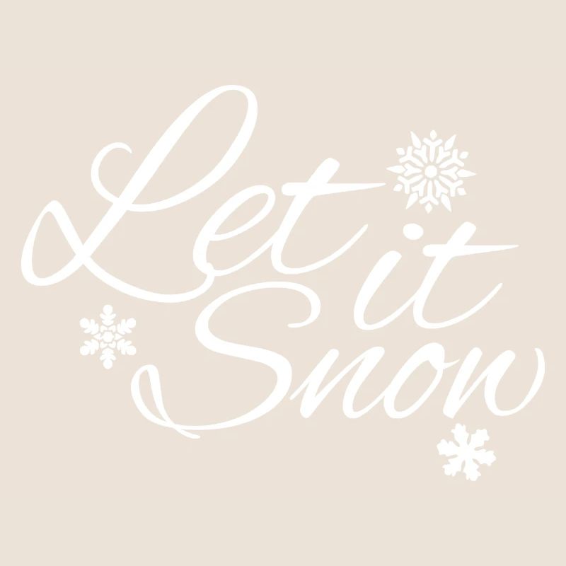 Let it Snow - Das Winterdesign mit Schneeflocken