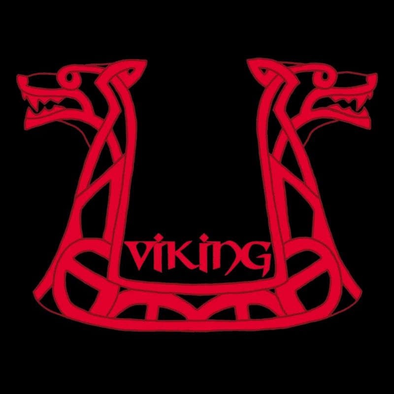 Wikinger Roter Drache