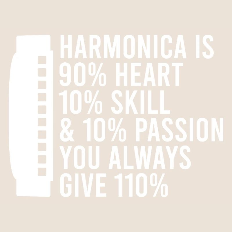 Harmonica Musican Heart Skill Passion Harmonica