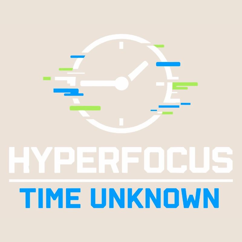 Adhs-hyperfokus-modus Adhs-humor Neurodivergent