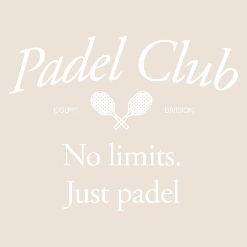 Aucune limite. Juste du padel