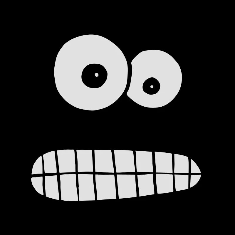 besorgte Augen