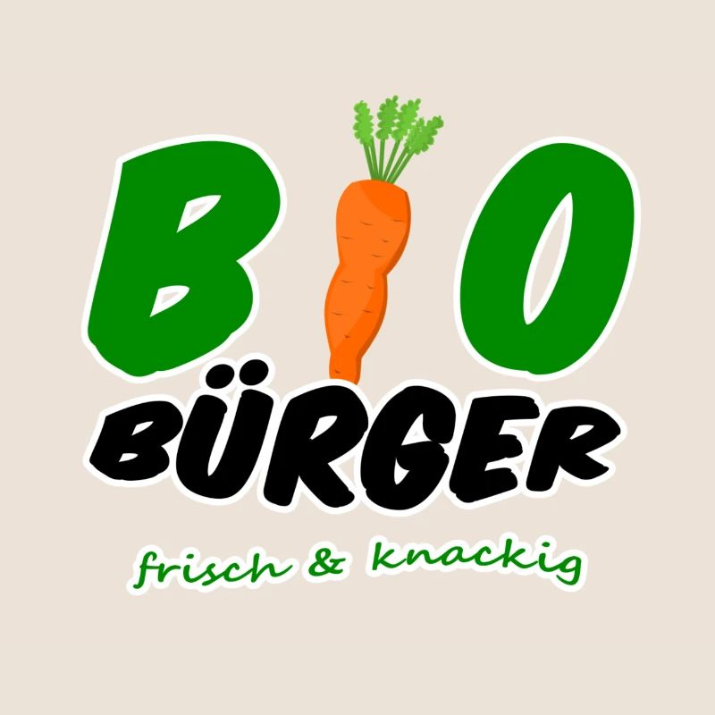 Bio Bürger vegan vegetarisch Spruch Geschenk