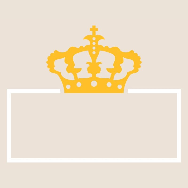 Shield king crown