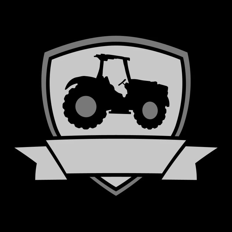 Sign Farm Tractor