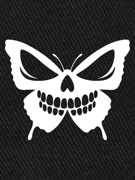 Crâne papillon fusion design