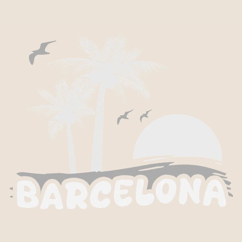 Barcelone comme plage
