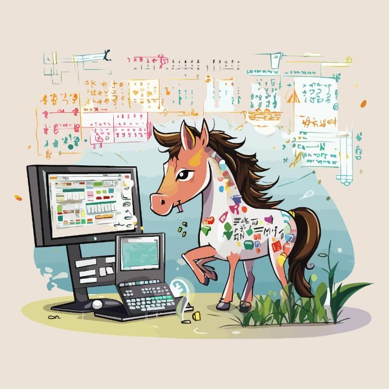 Digital Graffiti Pony