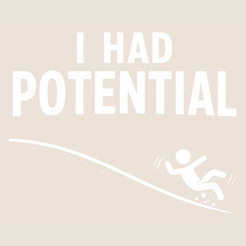 J’avais du potentiel – humour de diapositives