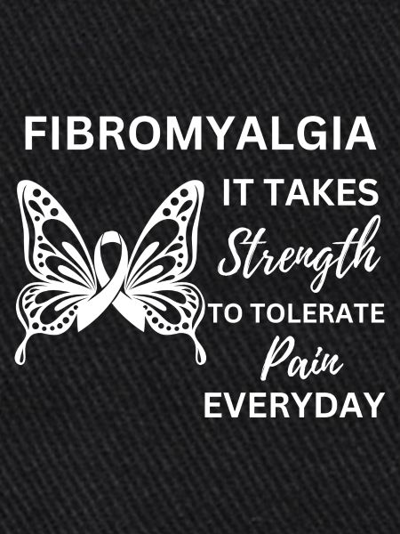 Fibromyalgie Kraft-Krieger-Bewusstseinsgeschenk
