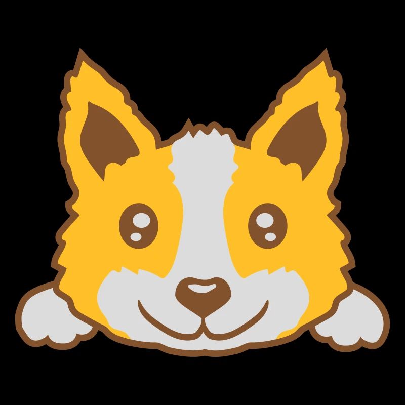 Cute little dog design