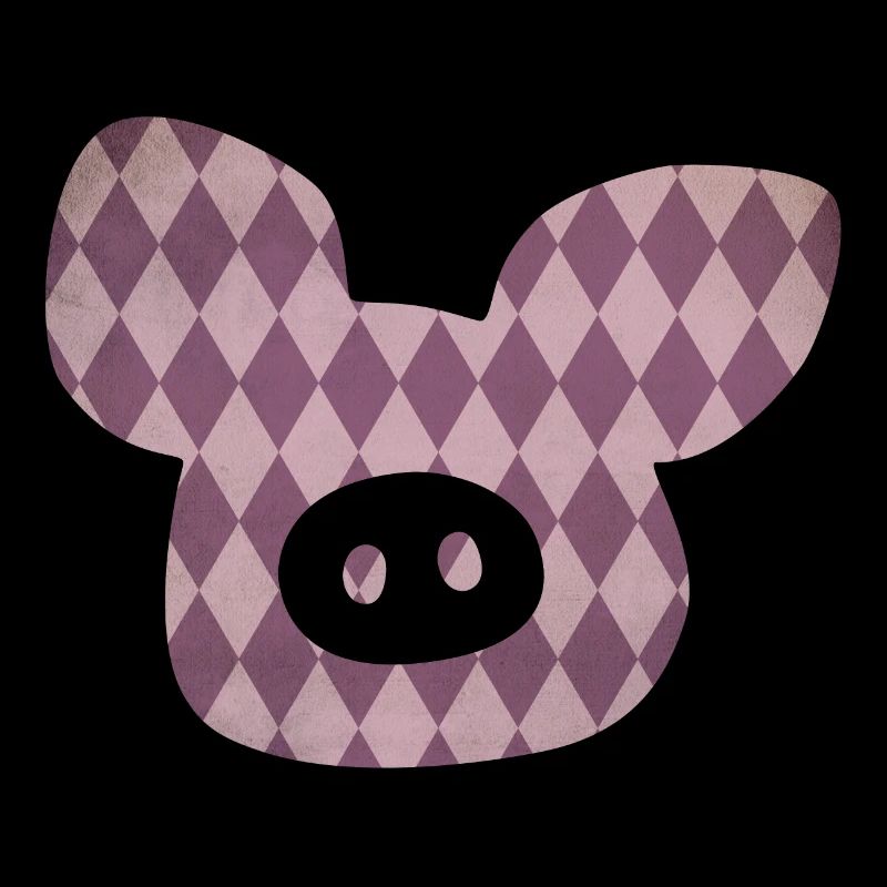 Pig Head Diamond Lucky Sow Lucky Charm 2023