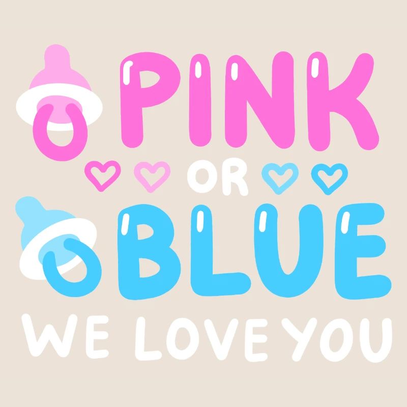 Gender Reveal Party Pink oder Blau