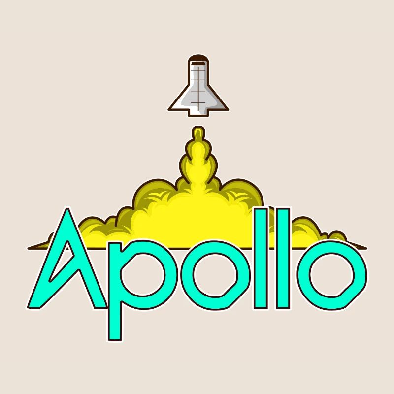 Apollo – lancement d’une fusée dans l’espace