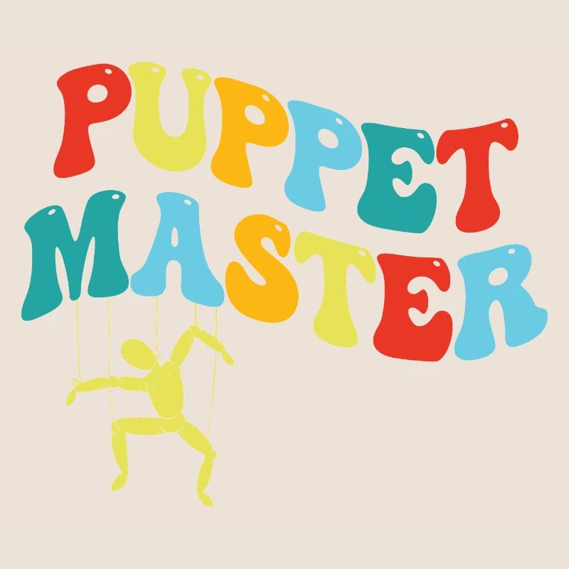 Puppet Master : Silhouette colorée de balançoire