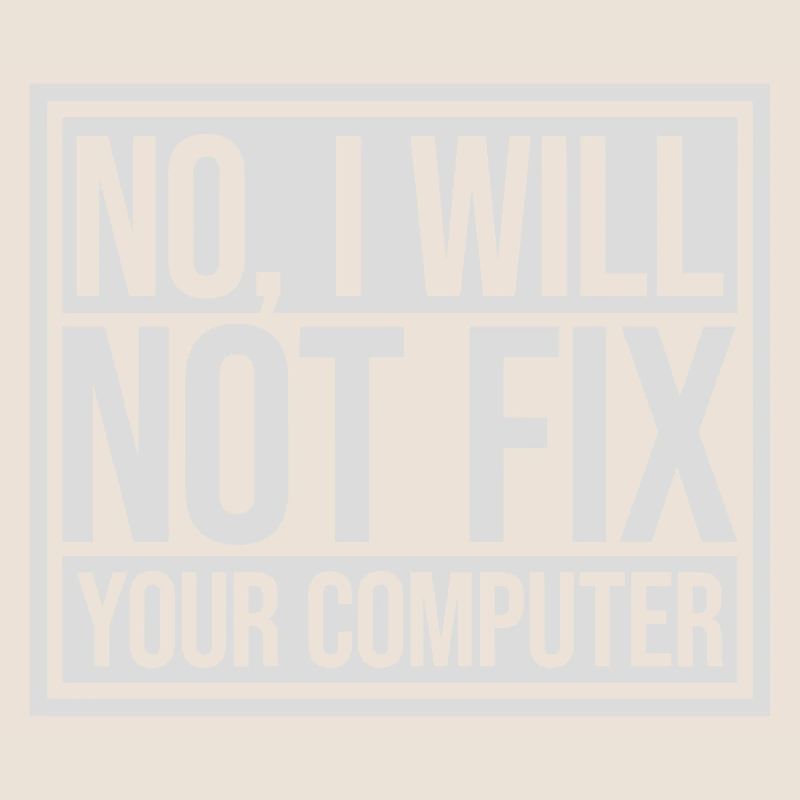 not fix your computer
