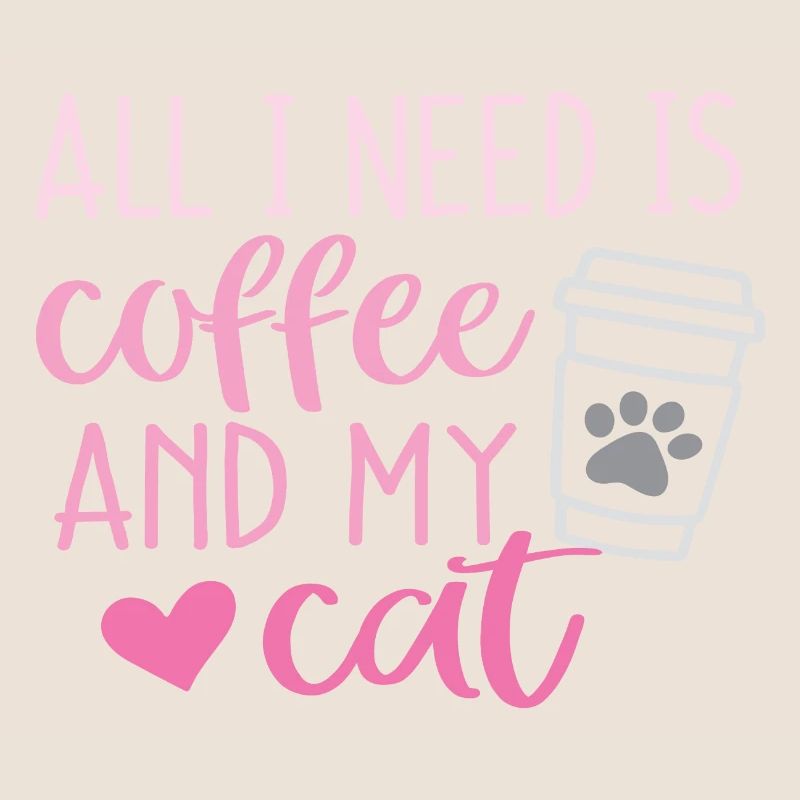 Tout ce dont j’ai besoin, c’est du café et mon chat