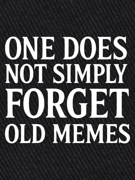 Mèmes oubliés