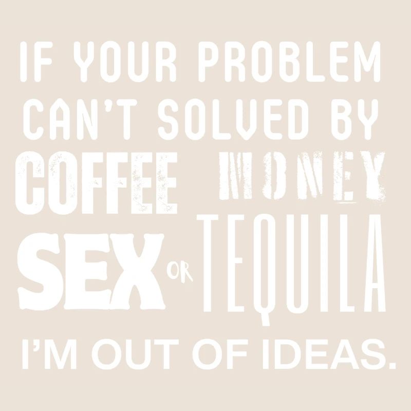 En panne d’idées Café Tequila Tee