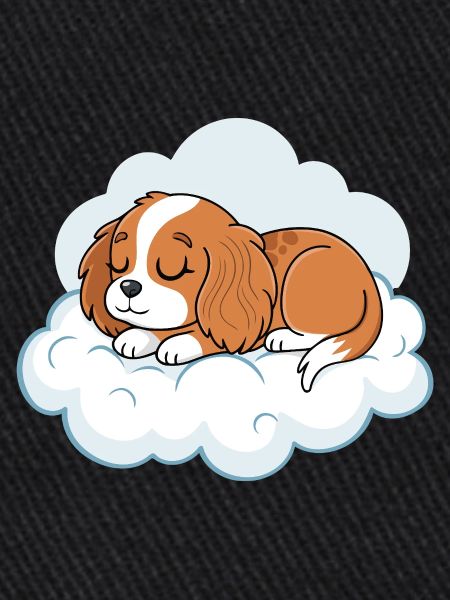 Dreamy Puppy on Cloud