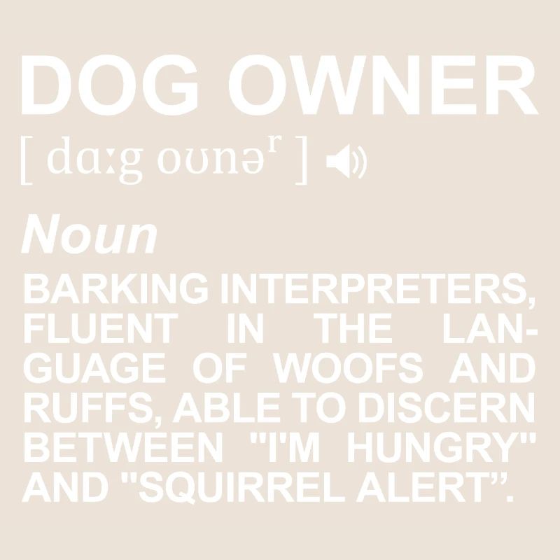 Dog Owner Description