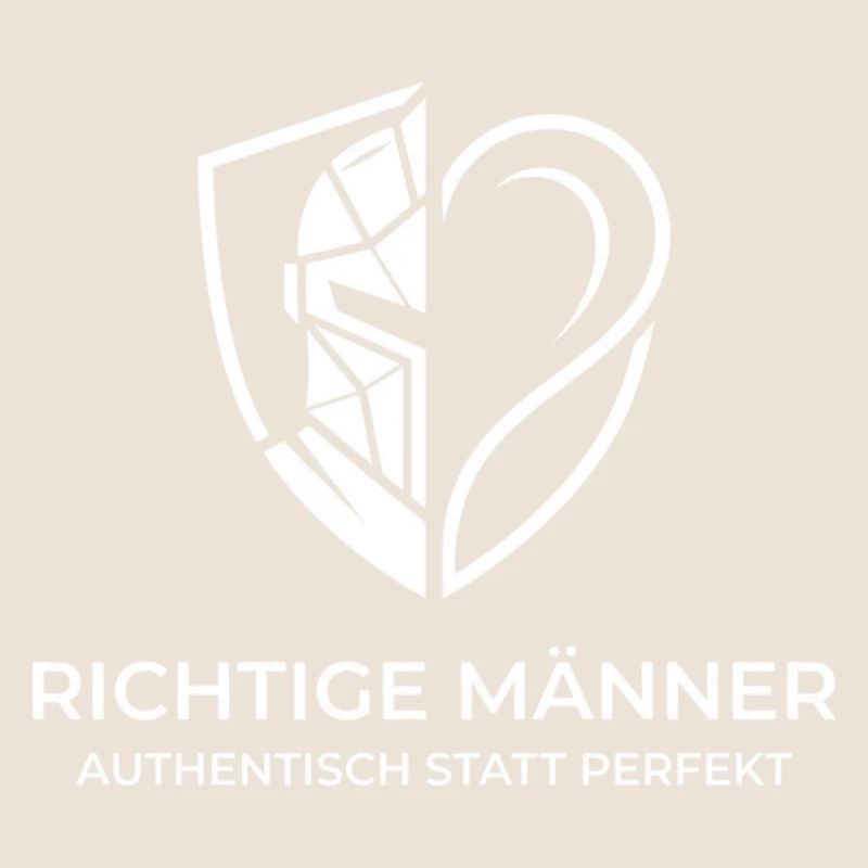 Authentische Männer Shield