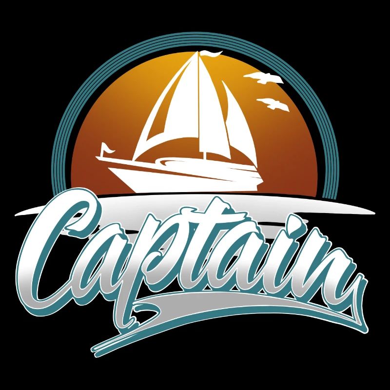 Captain Motorboat Sailing Sailor Boat Ship