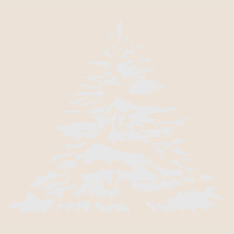 schneebedeckter Christbaum oder Tannenbaum