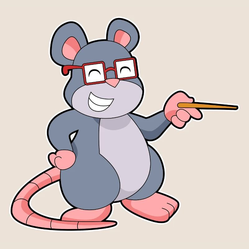 Mouse Teacher Pointer School