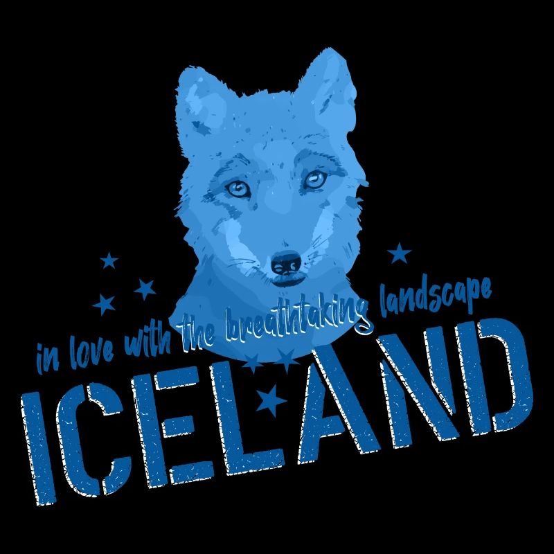 Iceland fox Island