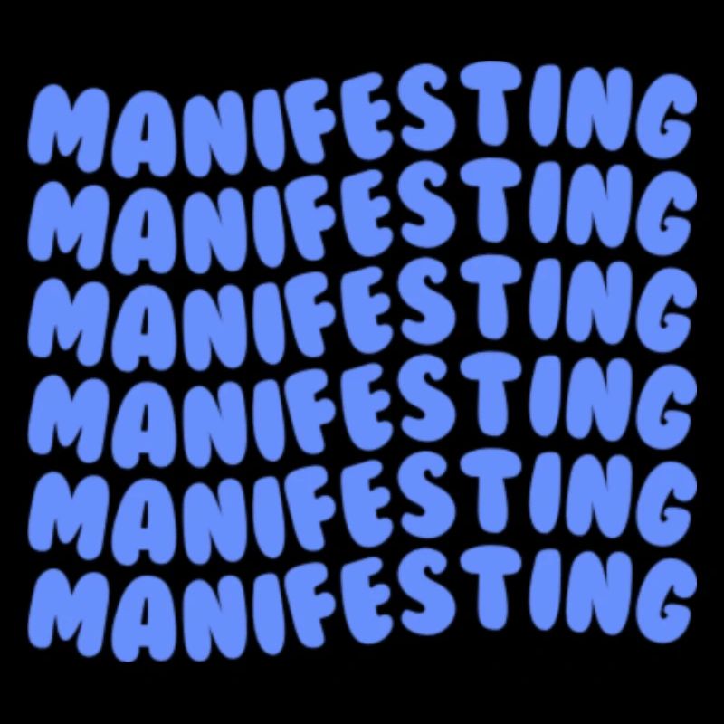 Manifesting light blue