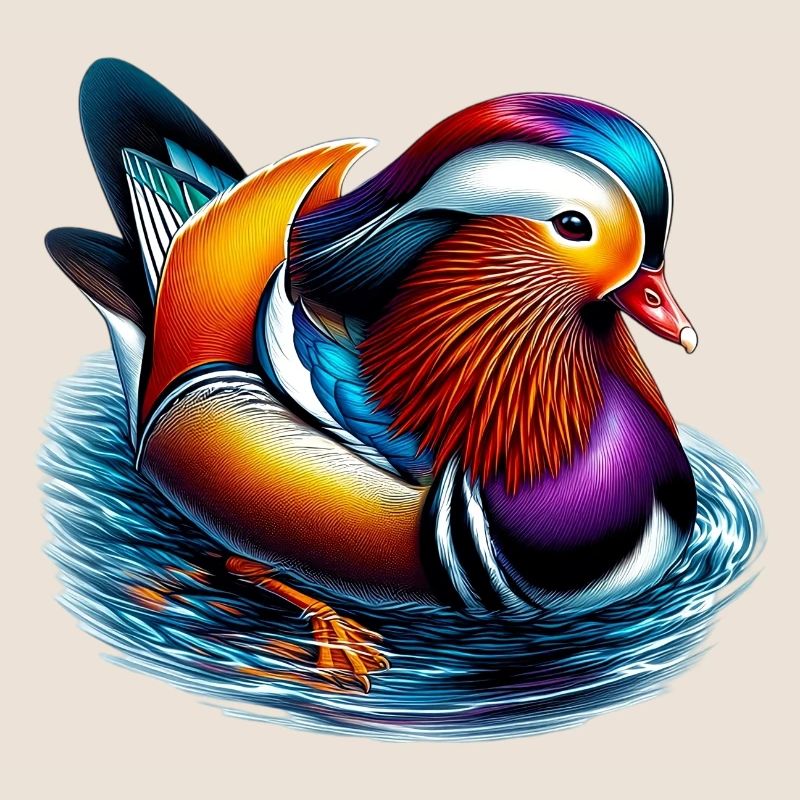 Mandarin duck