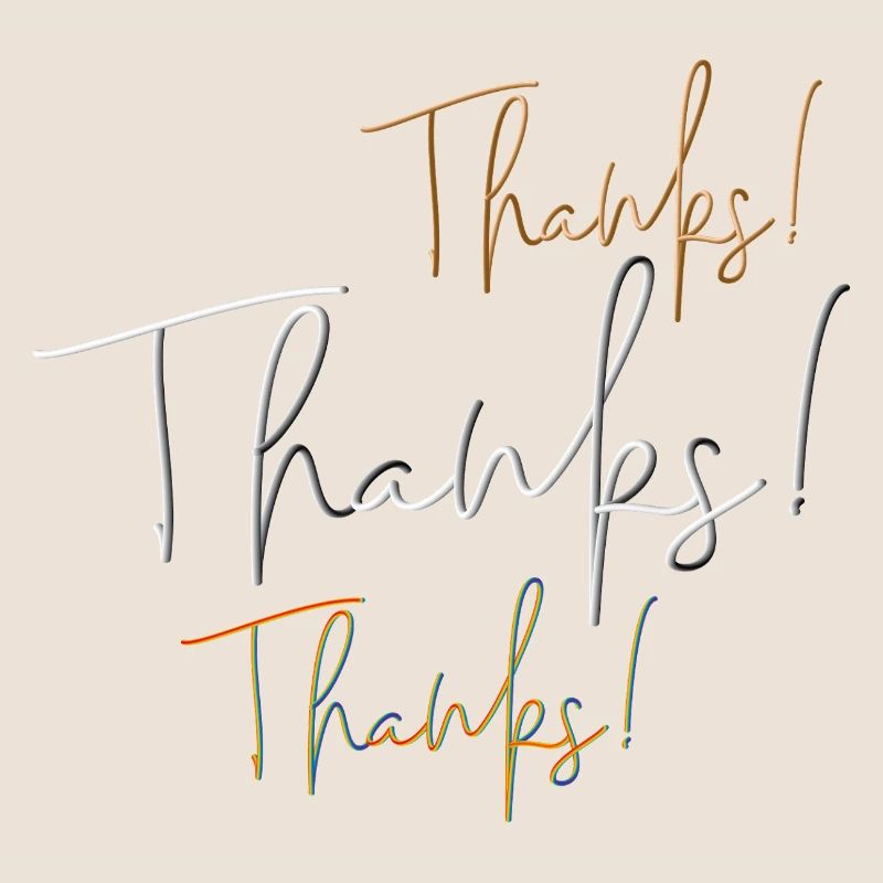 Thanks Thanks Thanks, Danke
