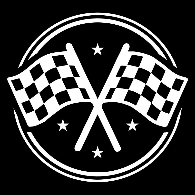 Drapeau de course à damier