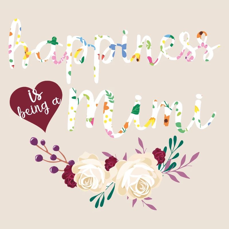 Mimi-Blumenhemd Süßes Oma-Geschenk Muttertagsgeschenk