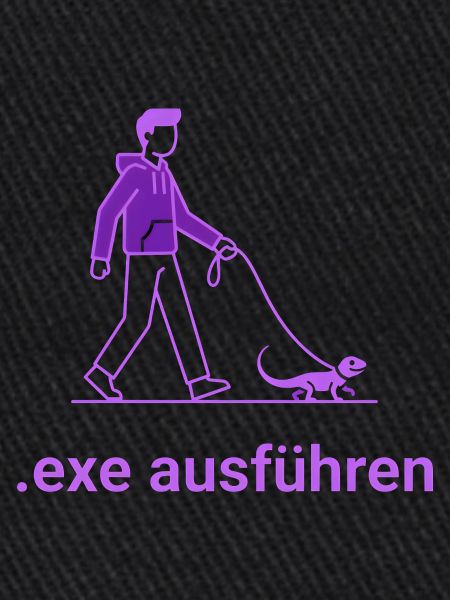 .exe ausführen ADMIN Lila