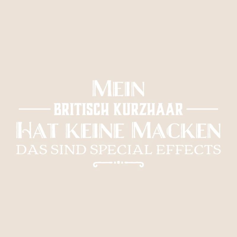 Britisch Kurzhaar Katze TShirt - geschenk